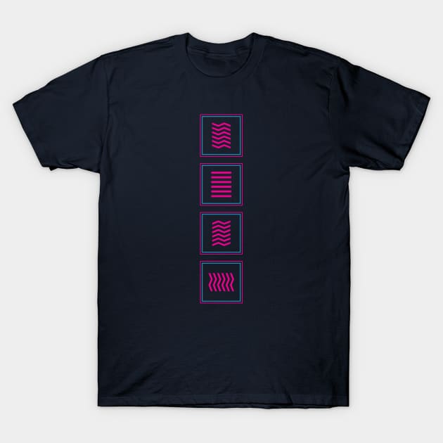 The Fifth Element Retrowave Edition T-Shirt by BadBox